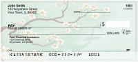 Cherry Blossom Serenity - F Personal Checks | QBJ-64