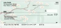 Cherry Blossom Serenity - H Personal Checks | QBJ-66