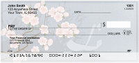 Cherry Blossom Serenity - L Personal Checks | QBJ-70