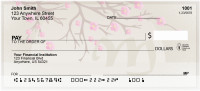 Cherry Blossom Serenity - M Personal Checks | QBJ-71
