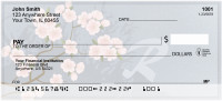 Cherry Blossom Serenity - R Personal Checks | QBJ-76