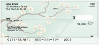 Cherry Blossom Serenity - T Personal Checks | QBJ-78