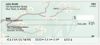 Cherry Blossom Serenity - W Personal Checks | QBJ-81