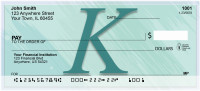 Restoration Monograms - K Personal Checks | QBL-44