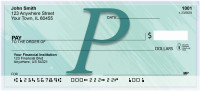 Restoration Monograms - P Personal Checks | QBL-49