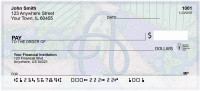 Shabby Chic Monograms - A Personal Checks | QBL-60