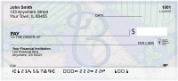 Shabby Chic Monograms - B Personal Checks | QBL-61