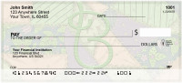 Shabby Chic Monograms - B Personal Checks | QBL-61