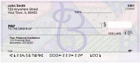 Shabby Chic Monograms - B Personal Checks | QBL-61