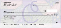 Shabby Chic Monograms - C Personal Checks | QBL-62