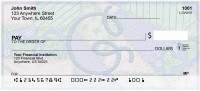 Shabby Chic Monograms - G Personal Checks | QBL-66