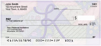 Shabby Chic Monograms - K Personal Checks | QBL-70
