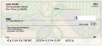 Shabby Chic Monograms - L Personal Checks | QBL-71
