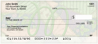 Shabby Chic Monograms - M Personal Checks | QBL-72