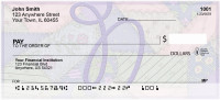 Shabby Chic Monograms - N Personal Checks | QBL-73