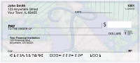 Shabby Chic Monograms - T Personal Checks | QBL-79