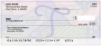 Shabby Chic Monograms - T Personal Checks | QBL-79