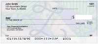 Shabby Chic Monograms - Z Personal Checks | QBL-85