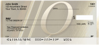 Solid Gold Monograms - Q Personal Checks | QBM-03