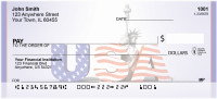 Patriotic USA Personal Checks | QBM-28