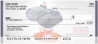 Elephant Tea Party Personal Checks | QBM-29