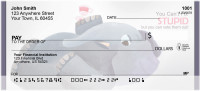 Elephant Tea Party Personal Checks | QBM-29