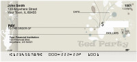 Tea Party Personal Checks | QBM-32
