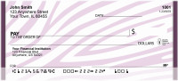 Girly Safari Prints Personal Checks | QBM-52