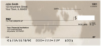 Cowhide Prints Personal Checks | QBM-58