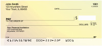 Glowing Warmth Personal Checks | QBN-07