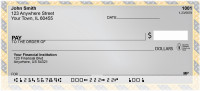 Colorful Diamondplate Personal Checks | QBN-08