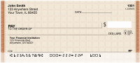 Textures In Fabric Personal Checks | QBN-19