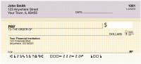 Yellow Gingham Personal Checks | QBN-22