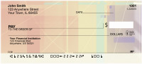 Geometric Web Personal Checks | QBN-45