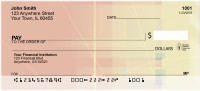 Geometric Web Personal Checks | QBN-45