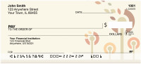 Simple Abstracts Personal Checks | QBN-51
