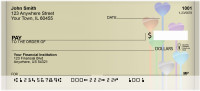 Hearts On Many Colors Personal Checks | QBN-52