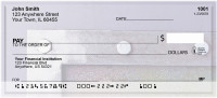 Abstract In Metals Personal Checks | QBN-59