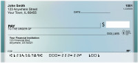Mystical Teal Personal Checks | QBN-74