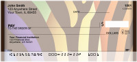 Wild Zebra Stripes Personal Checks | QBO-21