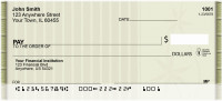 Zen Stripes Personal Checks | QBO-22