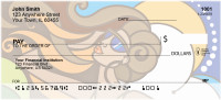 Colorful Couple Personal Checks | QBO-45