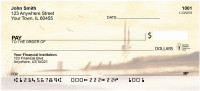 Scenic Watercolor Personal Checks | QBP-44