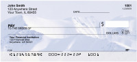 Snowy Mountain Tops Personal Checks | QBP-53