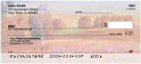 Fall Landscape Painting Personal Checks | QBP-65