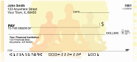 Yoga In Living Color Personal Checks | QBQ-08
