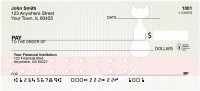 Girly Kitty Cats Personal Checks | QBQ-96