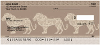 African Safari On Parade Personal Checks | QBR-03