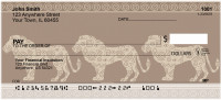 African Safari On Parade Personal Checks | QBR-03