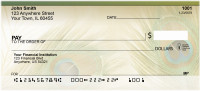 Dreamy Peacock Feathers  Personal Checks | QBR-09